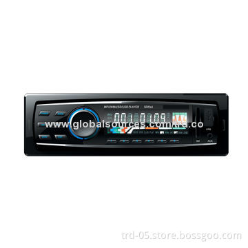 Car MP3, 1 Din Deckless USB/SD Auto-radio, 4*50W Output, FM/AM, 4-RCA Output, Support MP3/WMA, ID3